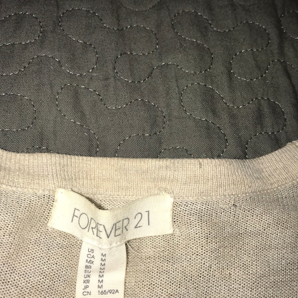 Nude cardigan - Picture 2 of 2